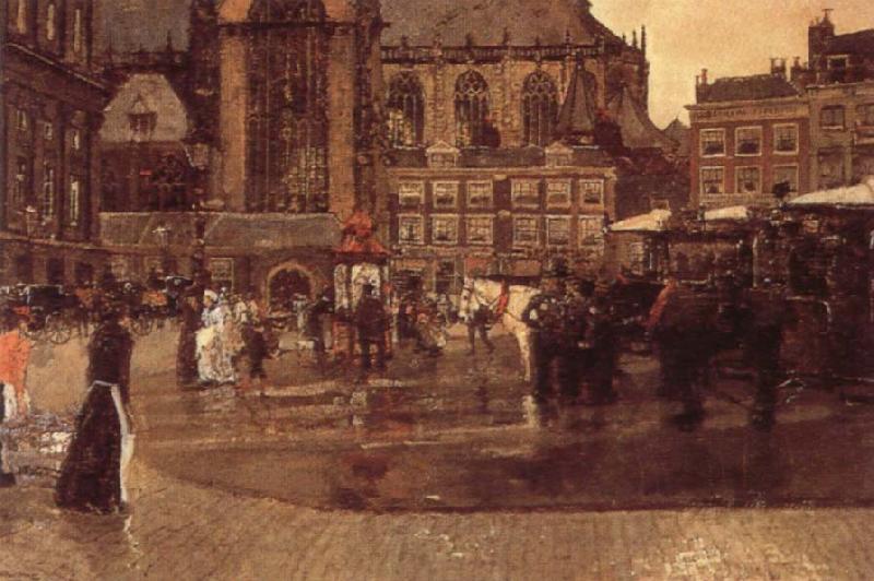 George Hendrik Breitner The Dam Germany oil painting art